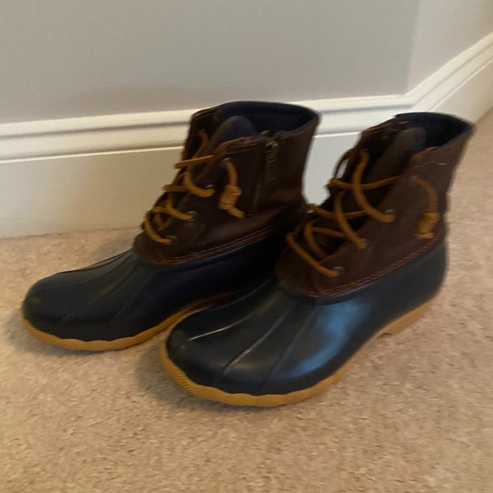 Sperry Saltwater Leather Duck Boot